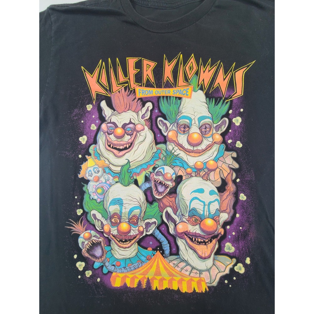 Killer Klowns From Outer Space Halloween Horror Nights 2018 T Shirt Mens M Black